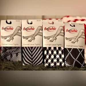 Frenchic Fishnet Lace Tights